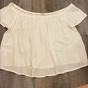 Off the shoulder blouse